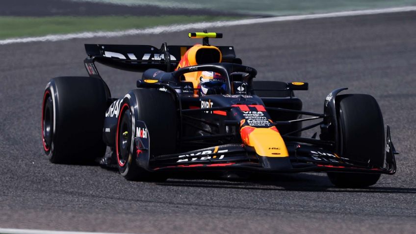 'Checo' Pérez fuera del top 3 para el GP de Bahréin; Verstappen se lleva la pole position