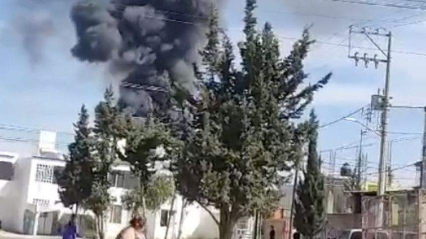 Reportan una fuerte explosión en planta de gas en Aguascalientes: Carretera 45 es cerrada