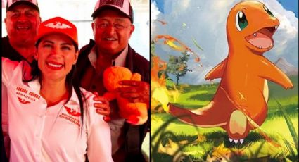 ¿’Charmander’ se ‘une’ a MC? Sandra Cuevas regala peluches de ‘Pokémon’ en la CDMX