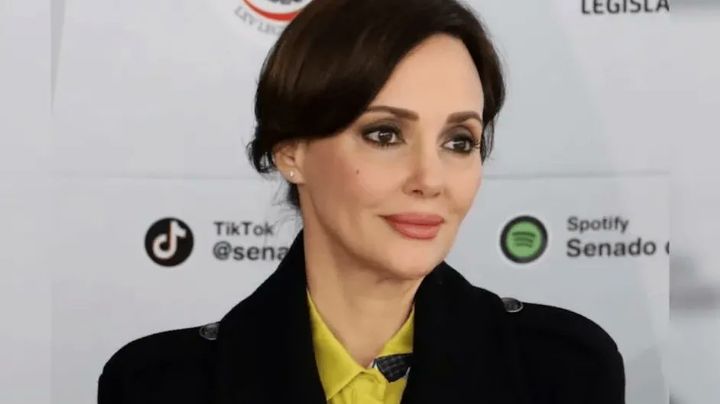 Lilly Téllez recibe un chaleco blindado de un empresario anónimo para su campaña