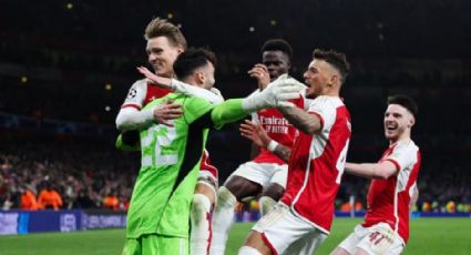 Arsenal vence al porto de Jorge Sánchez en penaltis y sigue con vida en Champions League