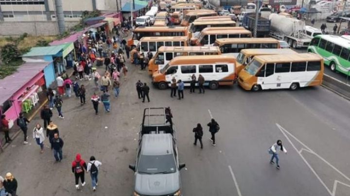 Transportistas colapsarán el Estado de México con Mega Bloqueo de carreteras