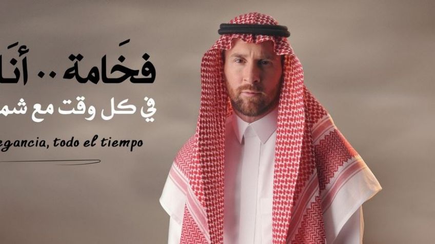 Lionel Messi incursiona en la moda: Es la nueva imagen de ropa tradicional en Arabia Saudita
