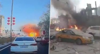 Explosión en restaurante de China queda en IMPACTANTE VIDEO: Al menos 2 personas murieron