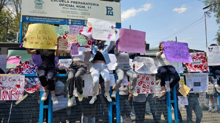 Estudiantes de EPO 11 exigen destitución del director; encubriría a maestros acosadores