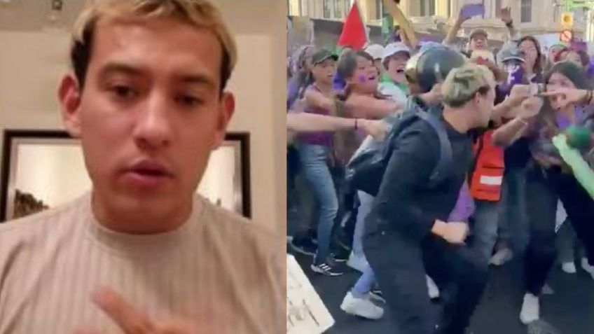 Polémica por recaudación de fondos: Motociclista que golpeó mujeres el 8M busca 6 millones