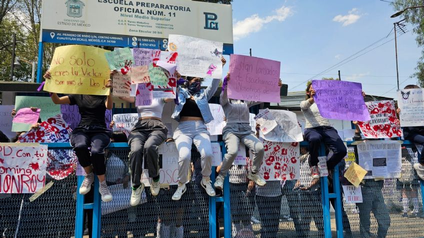 Estudiantes de EPO 11 exigen destitución del director; encubriría a maestros acosadores