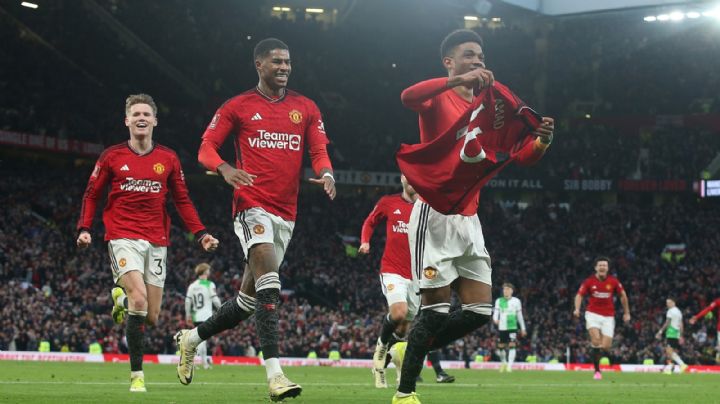 Manchester United derrota a Liverpool con gol de último minuto en tiempo extra en la FA Cup