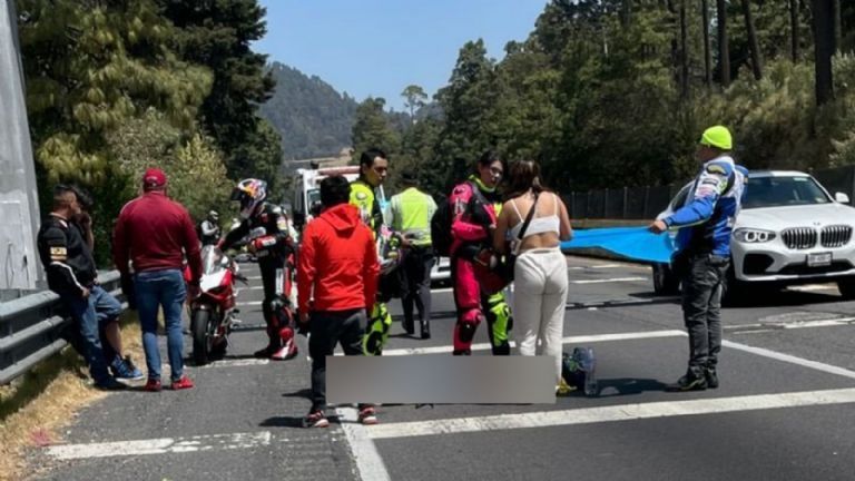 Accidente en la México-Cuernavaca: Reportan a una persona fallecida y otra herida