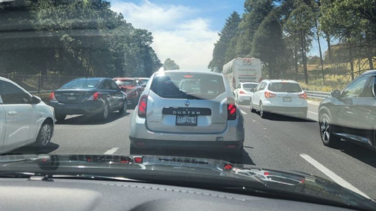 Accidente en la México-Cuernavaca: Reportan a una persona fallecida y otra herida