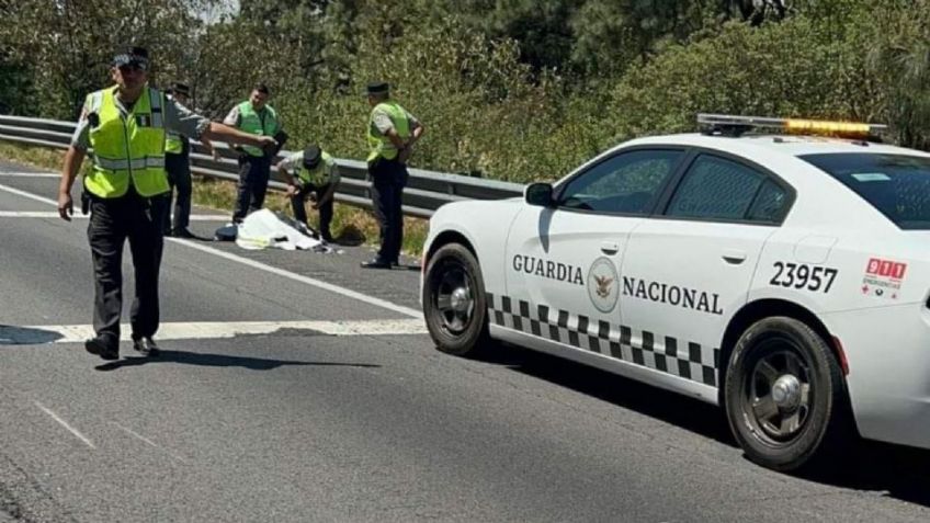 Accidente en la México-Cuernavaca: Reportan a una persona fallecida y otra herida