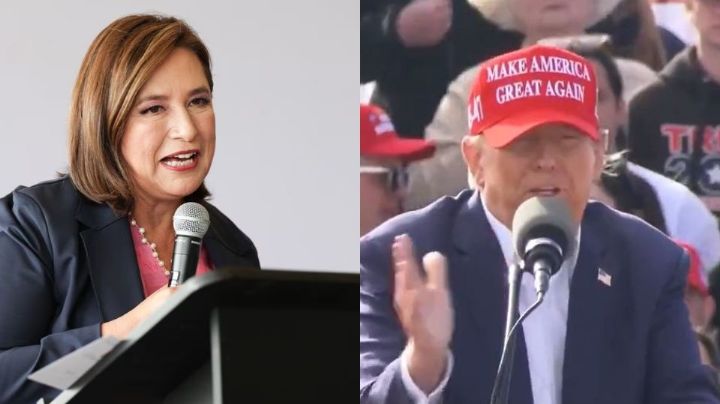Xóchitl Gálvez responde a Donald Trump por declaraciones sobre migrantes "No son personas"
