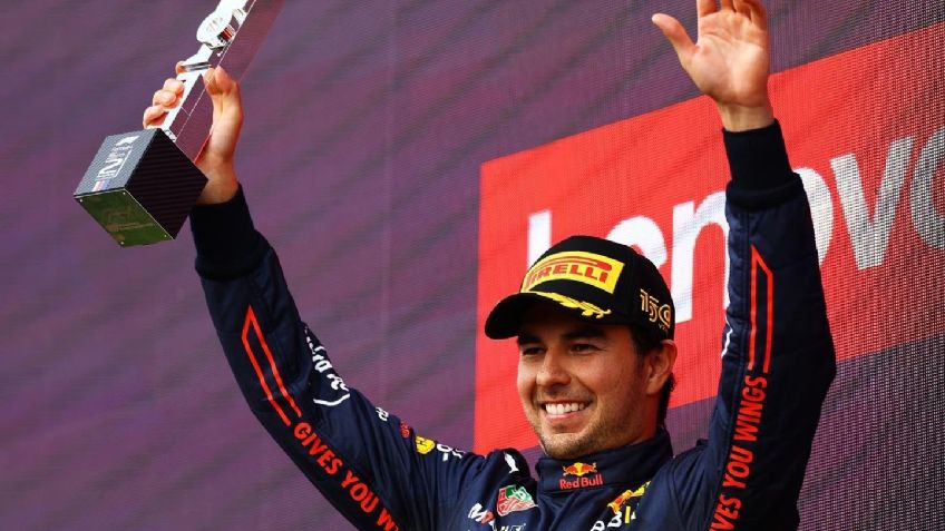 ¡'Checo' Pérez suma su primer podio de la temporada! El mexicano es segundo del GP de Bahréin