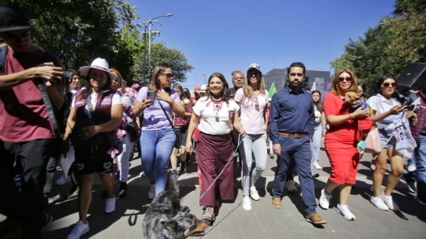 Clara Brugada promete sanciones más severas ante maltrato animal en CDMX