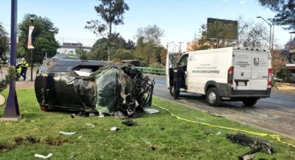 Fatídico Accidente: Volcadura deja un muerto y tres heridos en el anillo Periférico