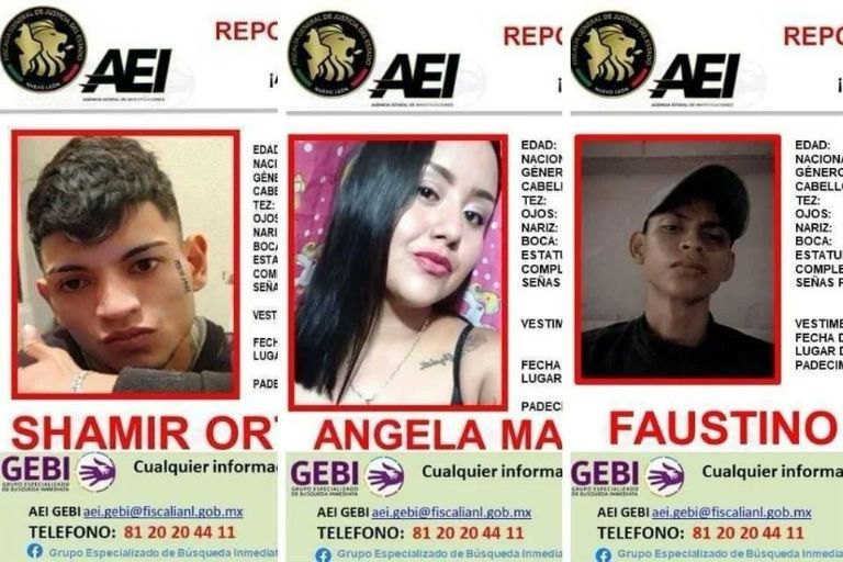 Localizados sin vida