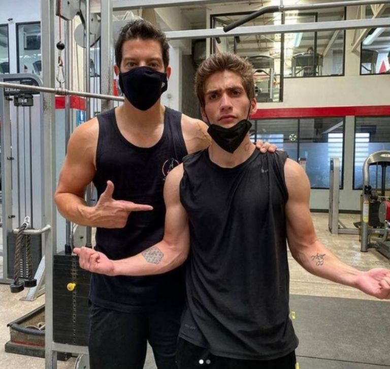 Yair y su hijo Tristán