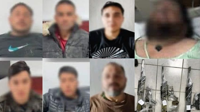 Golpe al crimen en Sonora: Capturan a siete sujetos con arsenal, droga y material bélico