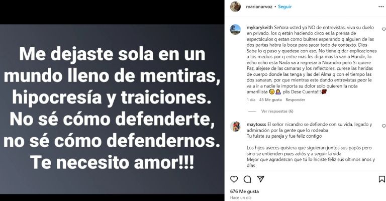Mariana Robles enviaría contundente mensaje a hijos de Nicandro Díaz tras ataques