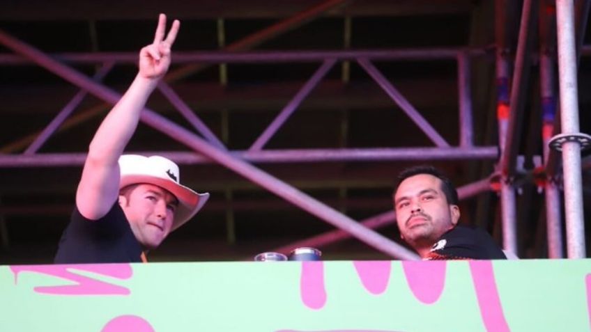 VIDEO: Samuel García y Álvarez Máynez llegan al Pa'l Norte 2024 en la Cybertruck de Tesla