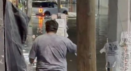 Controlada megafuga de agua en Tultitlán tras inundaciones en la colonia Lázaro Cárdenas