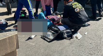 Trágico accidente: Mujer podría perder la pierna tras ser atropellada por el Metrobús