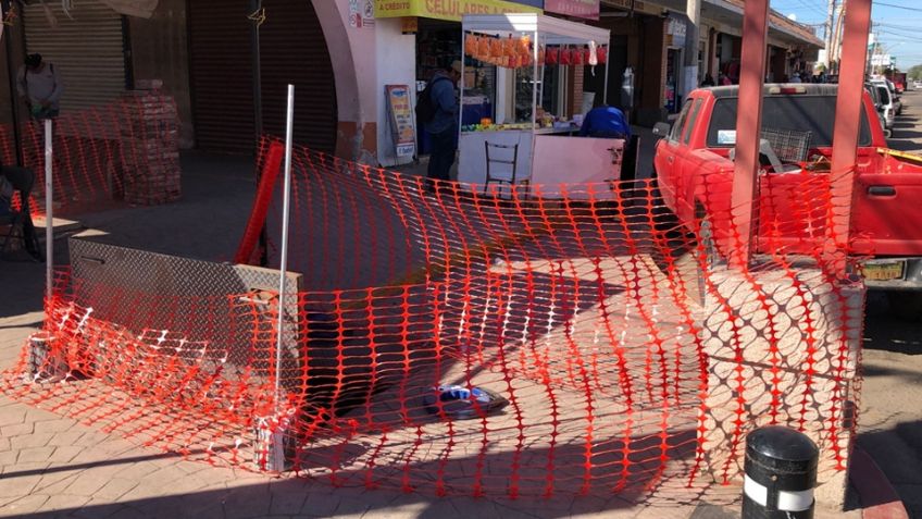 Por fin inicia la reparación del cableado eléctrico en el Mercado Municipal de Navojoa