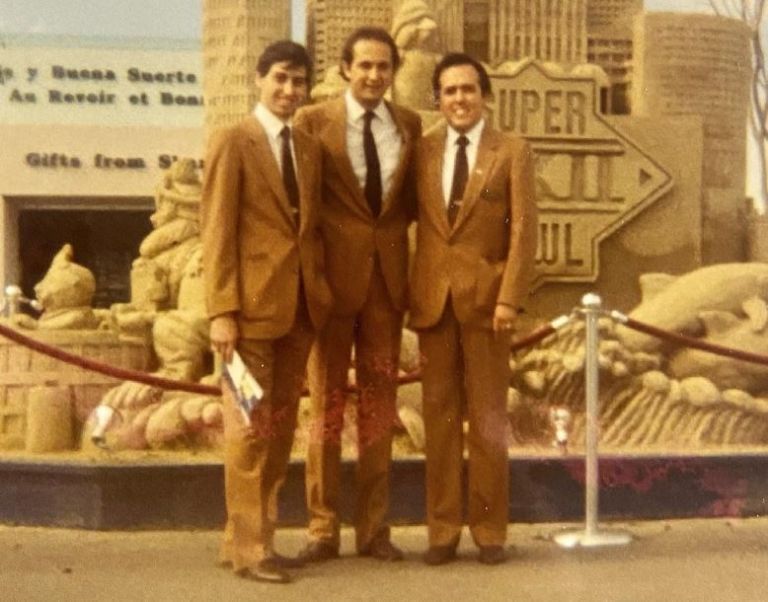 Los Tres Amigos en el SuperBowl de 1988