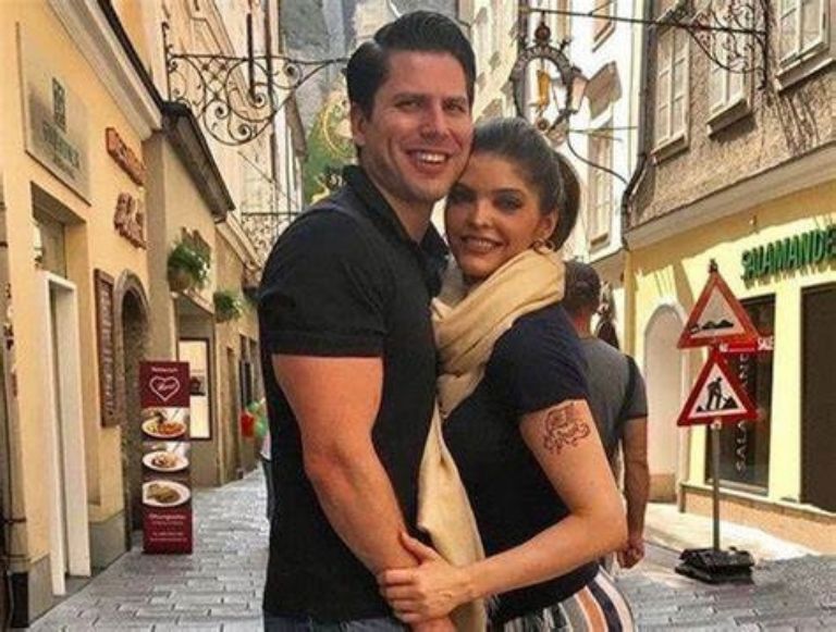 Ana Bárbara y su esposo