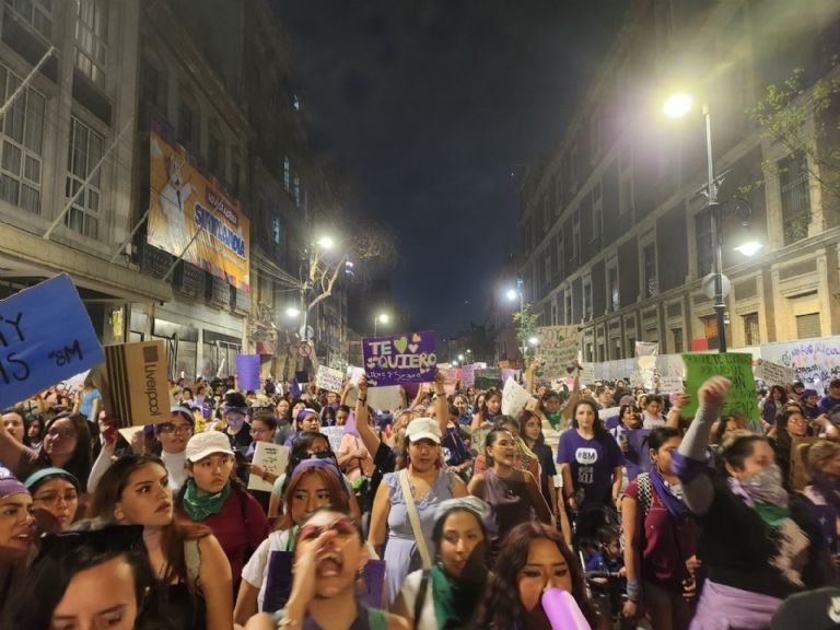 Marcha 8M en CDMX