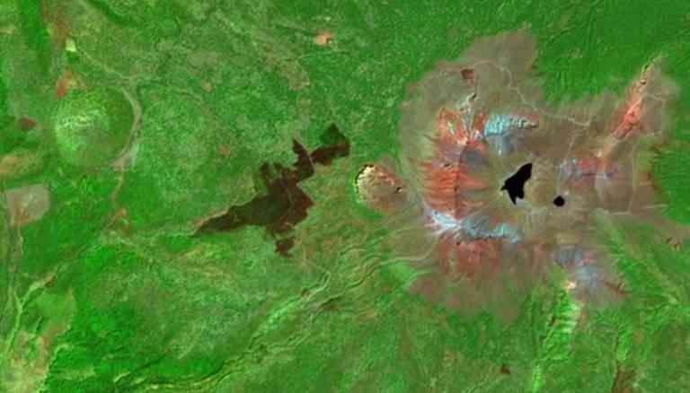 Incendio en Cerro Prieto