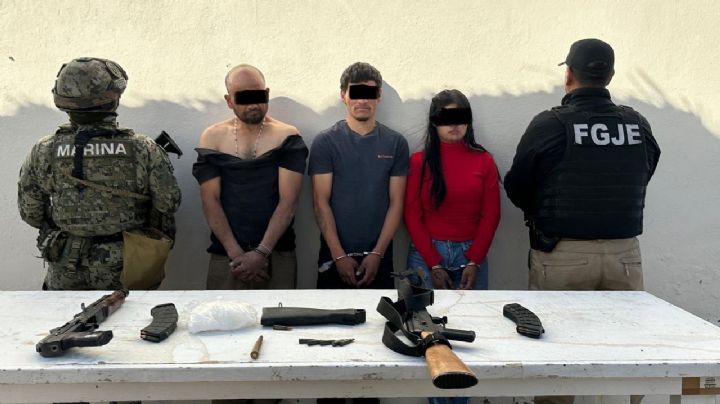 Autoridades dan fuerte golpe al crimen en Sonora: Detienen a tres con armas y drogas