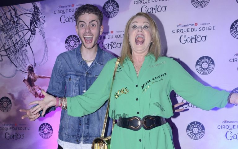 Erika Buenfil habla sobre la decisión de su hijo de ser actor