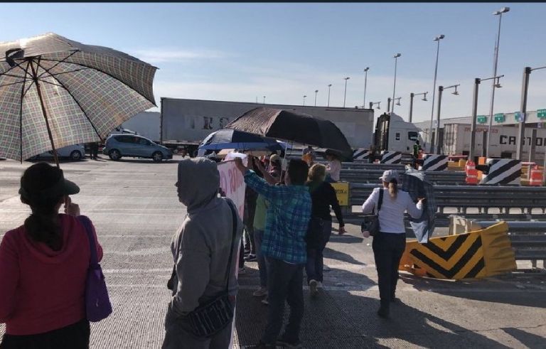 Caos en la México-Pachuca