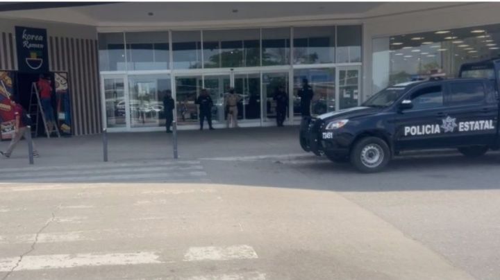 Intensa movilización policiaca tras balacera en centro comercial de Tabasco; esto sucedió
