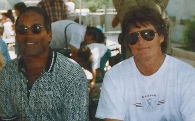 O.J Simpson y Bruce Jenner