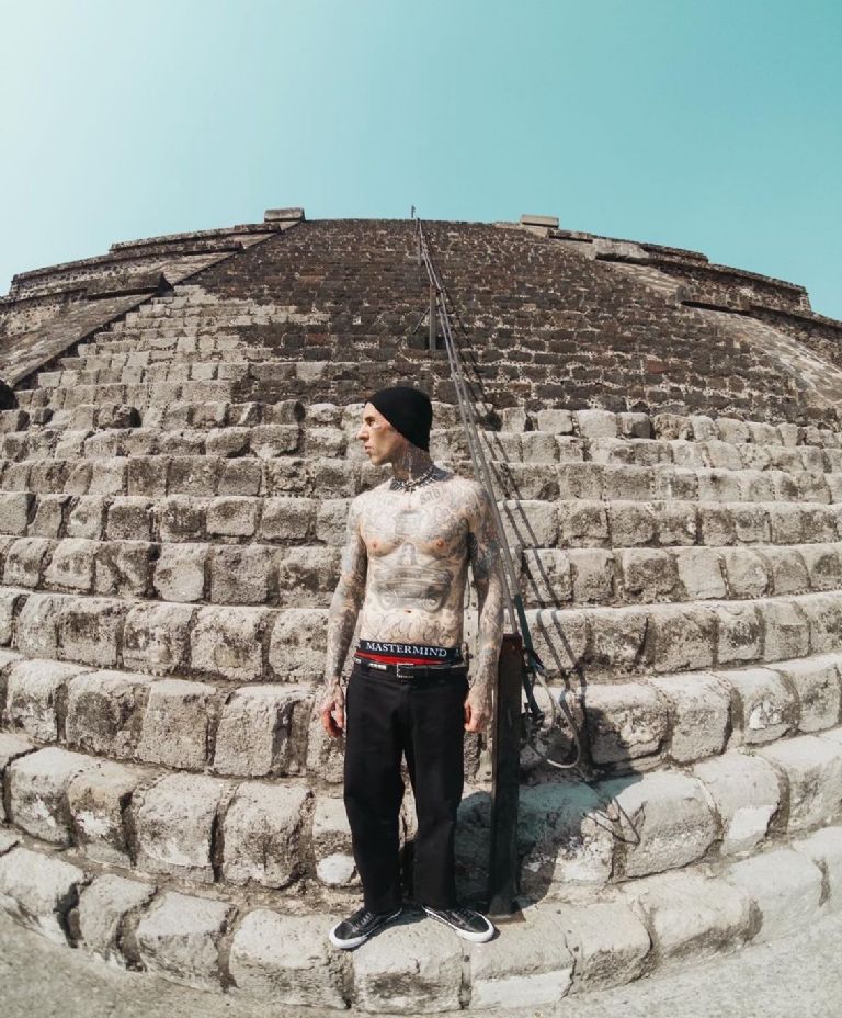 Travis Barker en CDMX