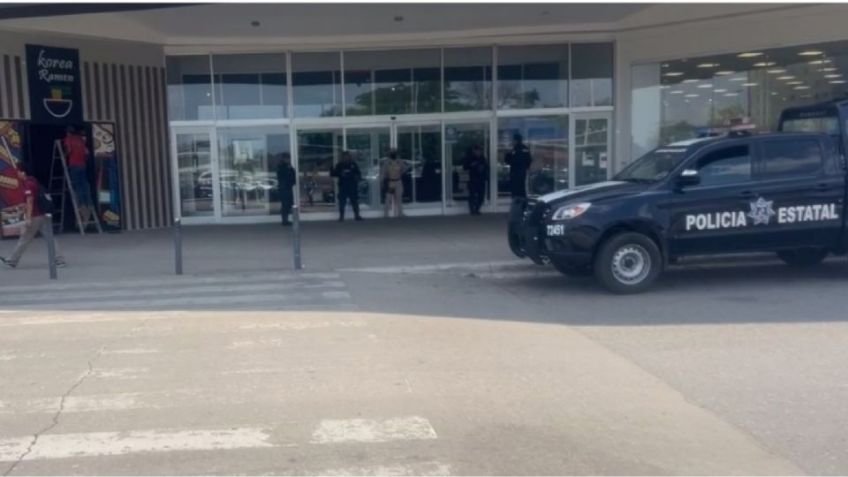 Intensa movilización policiaca tras balacera en centro comercial de Tabasco; esto sucedió