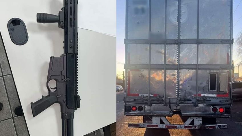 Sonora: Detienen a trailero con armas de uso exclusivo del Ejército; pasará 4 años preso