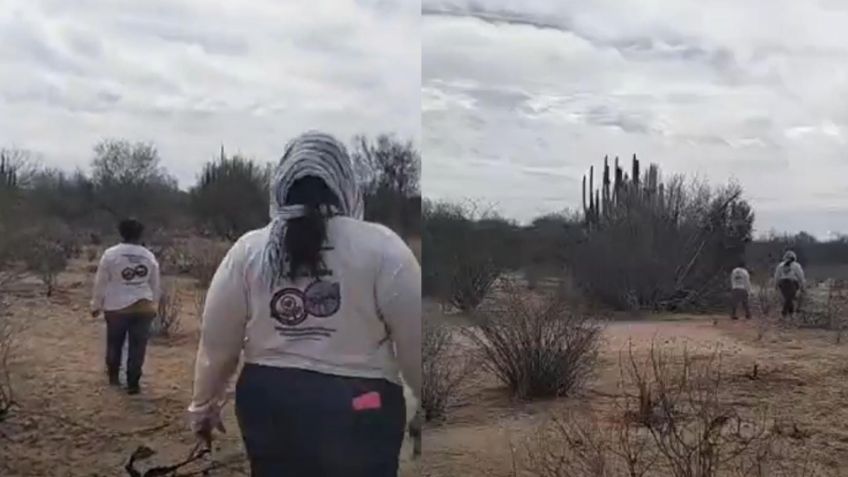 Madres Buscadoras localizan restos humanos en predio de Sonora; FGJE confirma hallazgo