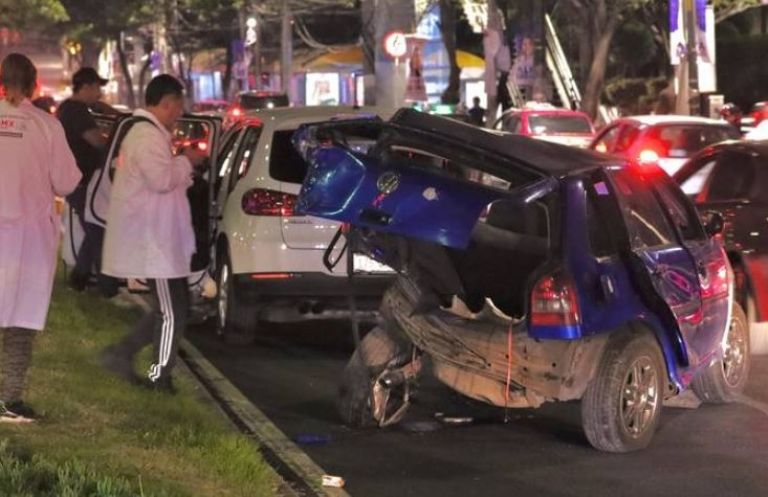 Accidente en Perisur