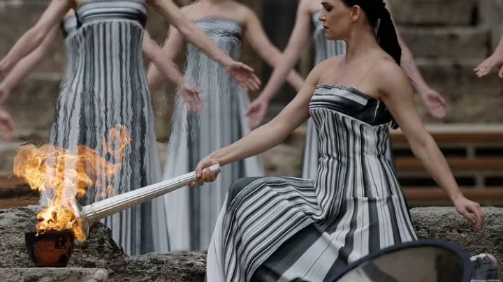 VIDEO: Así encendieron la Llama Olímpica en Grecia previo a los Juegos Olímpicos Francia 2024