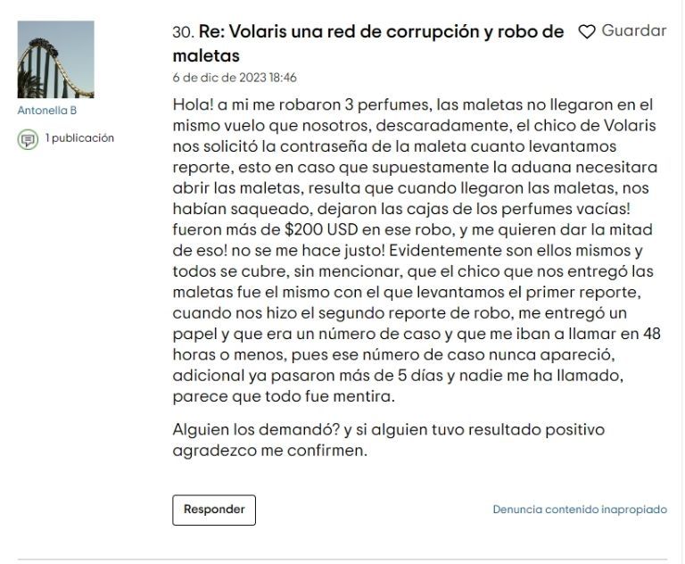 Pasajera denuncia red de robos de maletas en Volaris: así opera la presunta red de delincuencia
