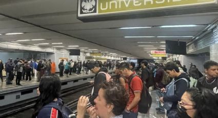 Reportan caos en el Metro de la CDMX: La Línea 3 con retrasos de hasta 20 minutos