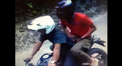 Policía enfrenta a balazos a ladrones en motocicleta en avenida Observatorio; esto sucedió