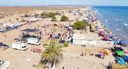 Playas de Empalme tuvieron alrededor de 30 mil visitantes durante Semana Santa 