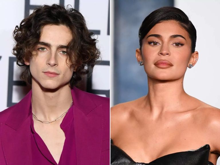 Timotheé Chalamet y Kylie Jenner