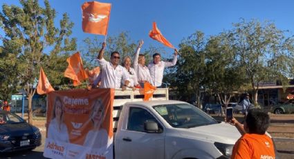 Movimiento Ciudadano arranca campaña con caravana en calles de Ciudad Obregón