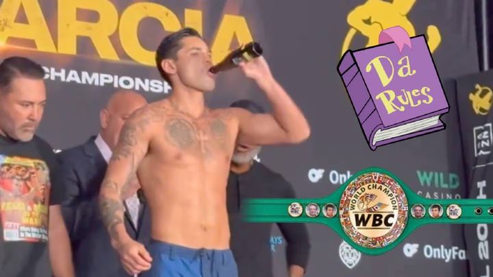 Ryan García sube a báscula con cerveza y no da el peso; enfrenta consecuencias económicas