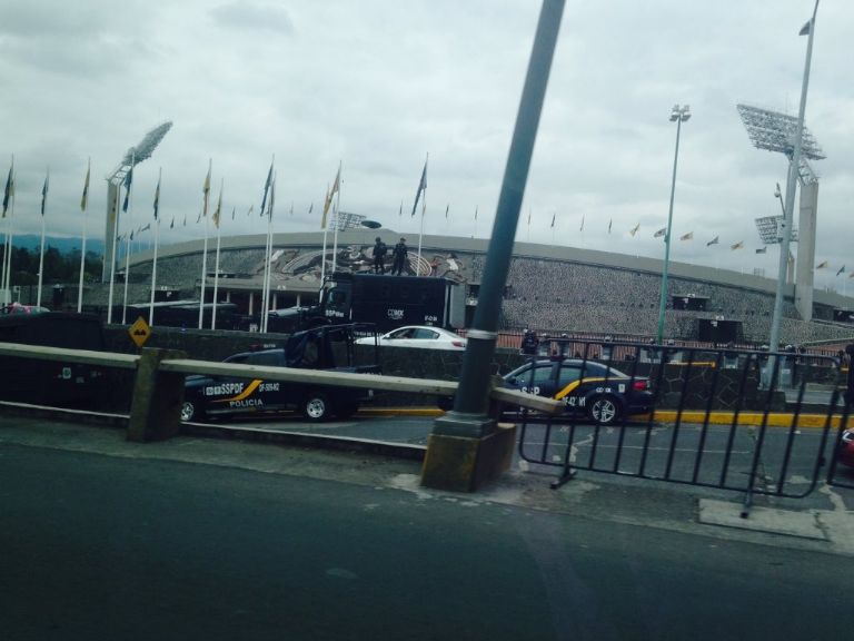 Operativo en Ciudad Universitaria